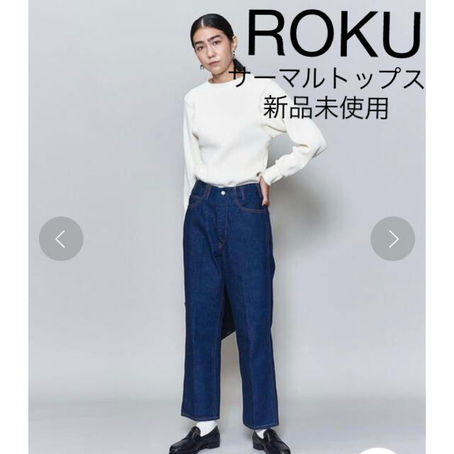 6(roku)  THERMAL COLOR TIGHT PULLOVER