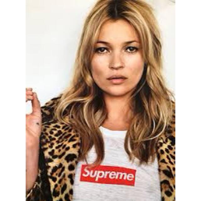 Supreme - 美品 Supreme ケイトモス 黒額付ポスター シュプリームの