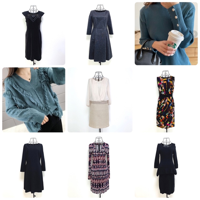 BCBGMAXAZRIA(ビーシービージーマックスアズリア)の【Carune様専用ページ✨】10点おまとめ❤️ レディースのワンピース(ひざ丈ワンピース)の商品写真