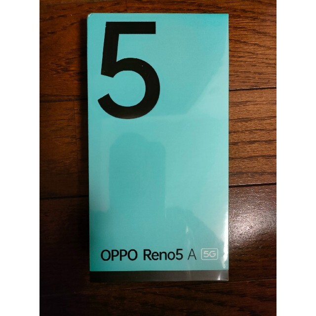 【未開封】OPPO Reno5 A eSIM A103OP シルバーブラック