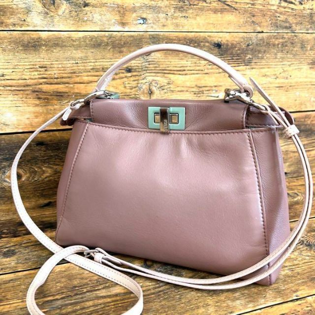 美品✨ FENDI ピーカブー スモール 2WAY ハンドバッグ