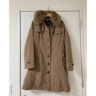 バーバリー(BURBERRY) トレンチコート(レディース)（ファー）の通販 78