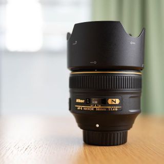 ニコン(Nikon)のDTさま【美品】AF-S NIKKOR 58mm f/1.4G(レンズ(単焦点))