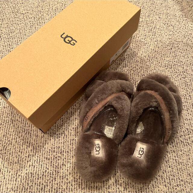 UGG アベラ　ファーサンダル秋冬サンダル