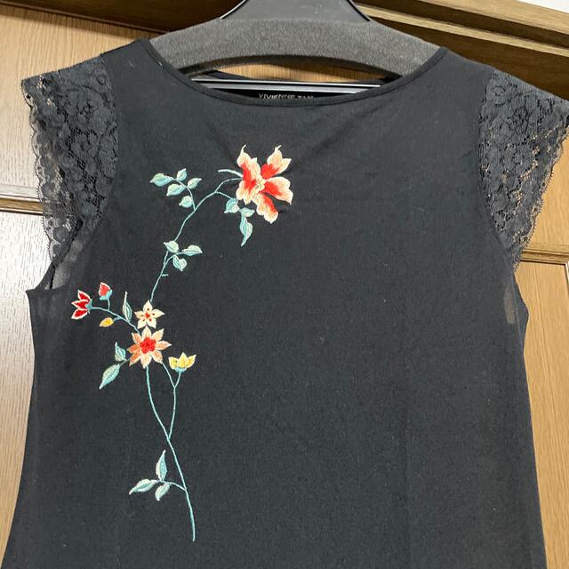VIVIENNE TAM - 専用【ビビアンタム】黒シースルー刺繍 VIVIENNE TAM - 専用【ビビアンタム】黒シースルー刺繍