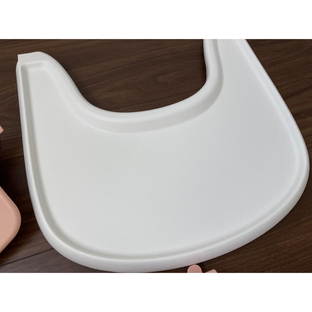 Stokke(ストッケ)のストッケ　ベビーセット＋トレイ キッズ/ベビー/マタニティの授乳/お食事用品(その他)の商品写真