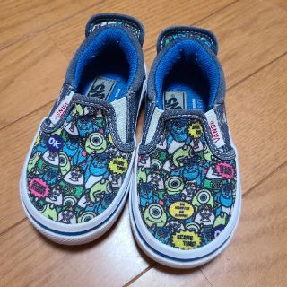 ヴァンズ(VANS)のVANS　バンズ　スリッポン　靴　14センチ　ディズニー　モンスターズインク(スリッポン)