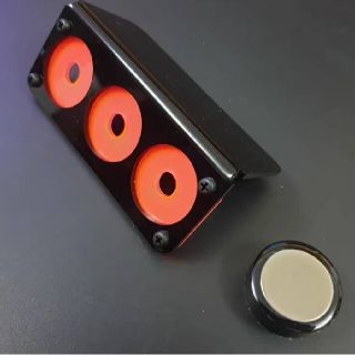 サンゴフラグラック、3穴プレートオレンジ(アクアリウム)