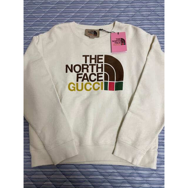 正規取扱店販売品 新品！GUCCI THE NORTH FACE コットンスウェット