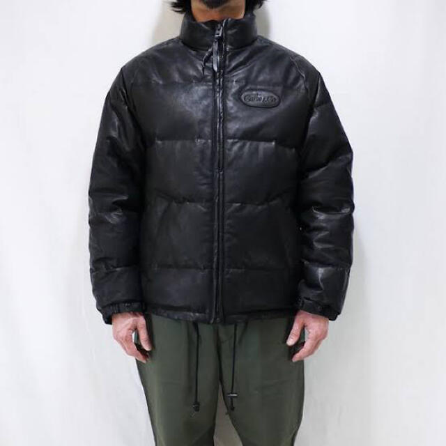 100%本物 LEATHER CALEE - CALEE DOWN 2点セット JACKET レザー