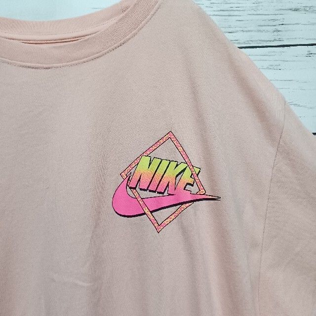 NIKE(ナイキ)の✨希少デザイン✨ NIKE(ナイキ) メンズTシャツ XL サーモンピンク メンズのトップス(Tシャツ/カットソー(半袖/袖なし))の商品写真