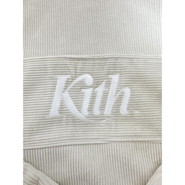 kith corduroy double pocket hoodie XL