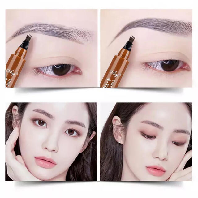 専門ショップ TINT MY 4-TIP BROWアイブロウ眉ペンシル ２本セット