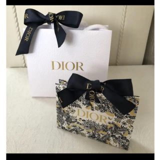 クリスチャンディオール(Christian Dior)の限定★Dior★ディオール ラッピング セット（ギフトボックス・ショップ袋）(ショップ袋)