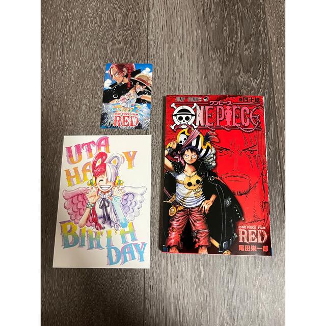 映画 ONE PIECE FILM RED ウタ バースデーカード　誕生祭