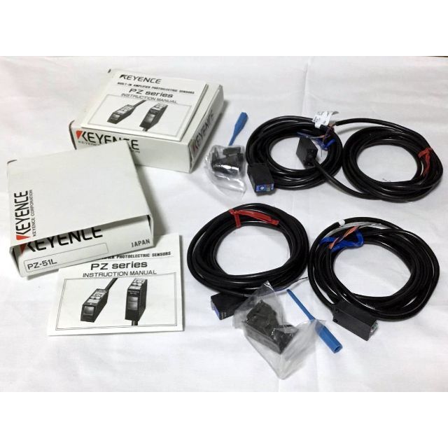 KEYENCE PZ-51L アンプ内蔵型光電センサ 新品未使用 2セット gruporio.net