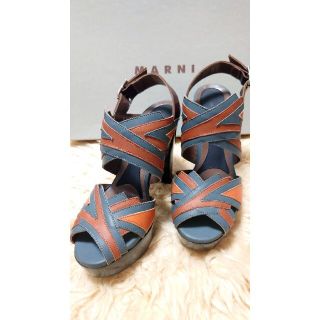 マルニ(Marni)の未使用☆MARNI　マルニ　レザーサンダル(サンダル)