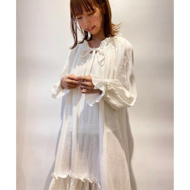gelato pique - 新品♡レア♡ジェラートピケ コットンフリルドレス
