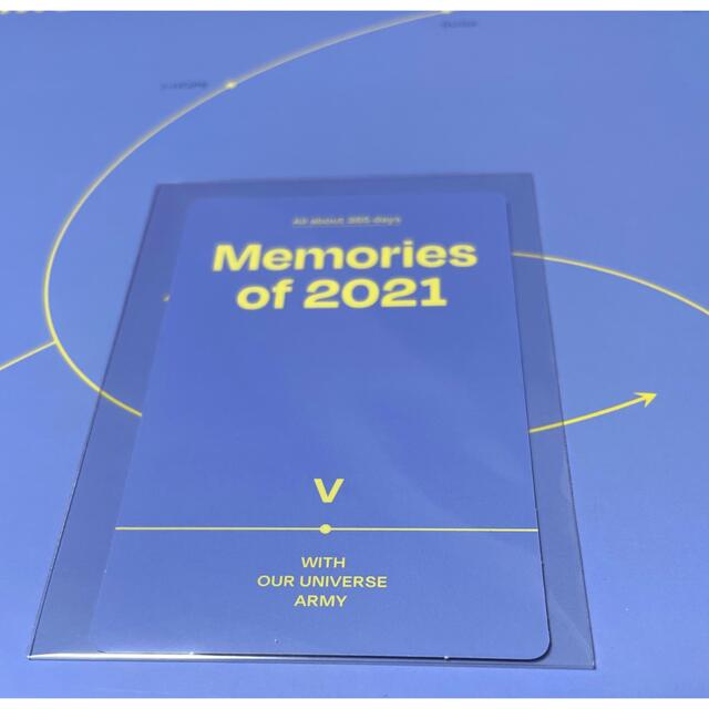BTS memories 2021トレカ テヒョン　V 1