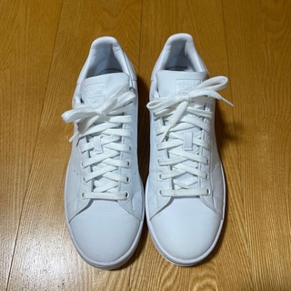 アディダス(adidas)のスタンスミス　ホワイト　26.5センチ【翌日発送】(スニーカー)