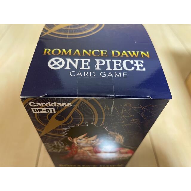 ONE PIECE(ワンピース)のワンピースカードゲーム romancedawn ロマンスドーン1box 未開封 エンタメ/ホビーのトレーディングカード(Box/デッキ/パック)の商品写真