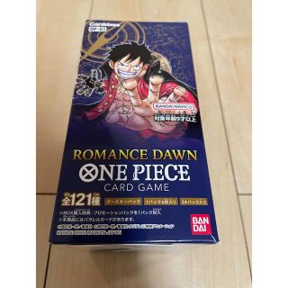 ワンピース(ONE PIECE)のワンピースカードゲーム romancedawn ロマンスドーン1box 未開封(Box/デッキ/パック)