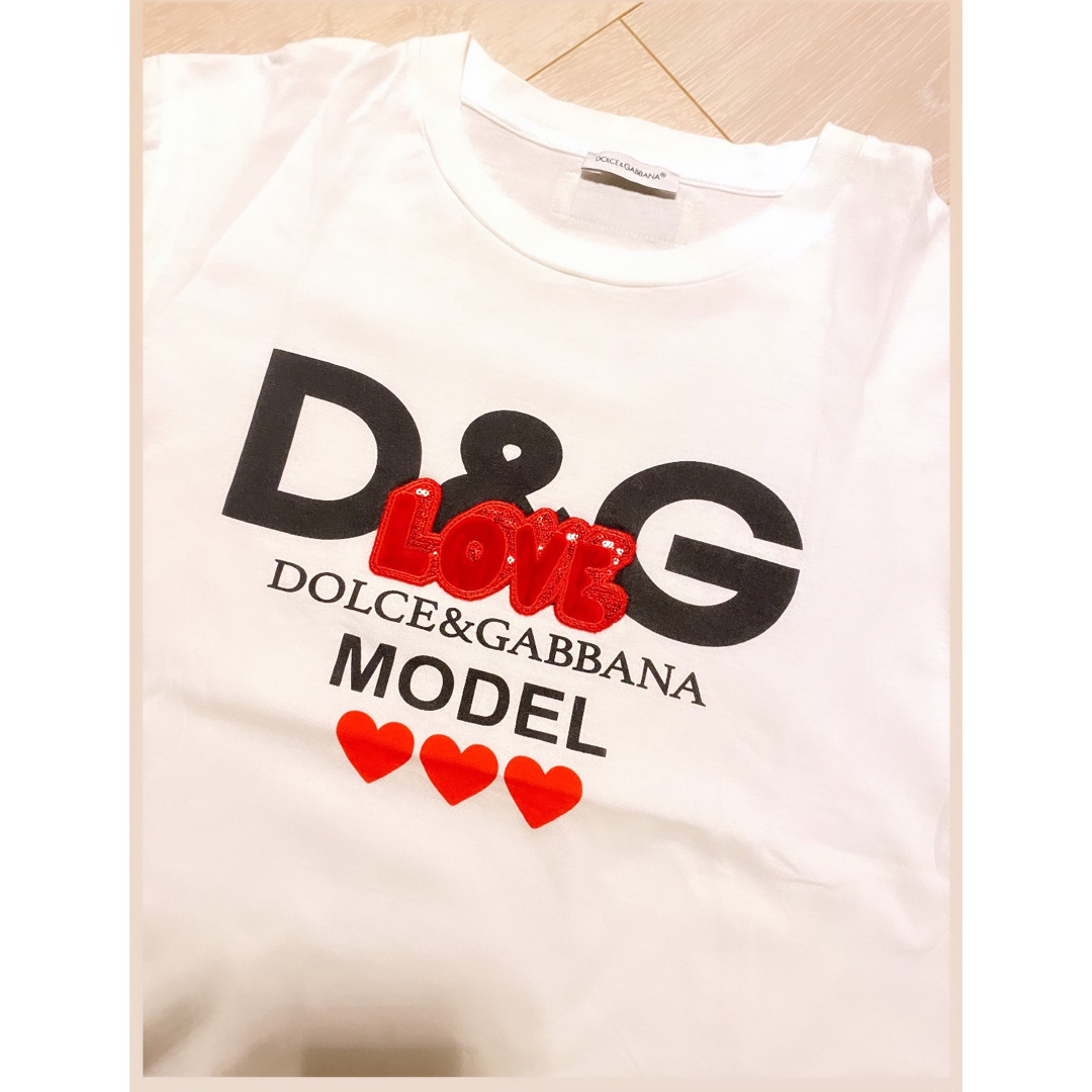 DOLCE&GABBANA(ドルチェアンドガッバーナ)のDOLCE&GABBANA  レディースのトップス(Tシャツ(半袖/袖なし))の商品写真