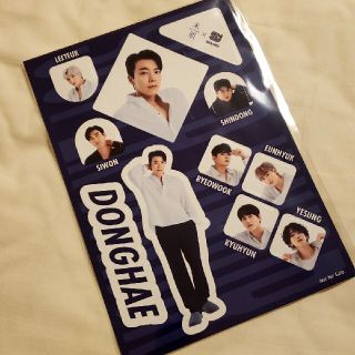 スーパージュニア(SUPER JUNIOR)の米肌コラボ限定　SUPER JUNIOR　ステッカー　ドンヘ　スジュ(アイドルグッズ)