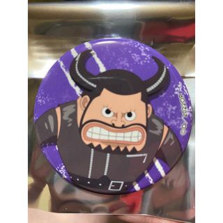 シュウエイシャ(集英社)のONE PIECE ブルーノ　缶バッジ(キャラクターグッズ)