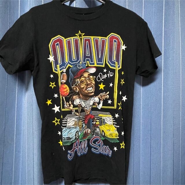 quavo クエヴォ　Tシャツ　huncho migos  メンズのトップス(Tシャツ/カットソー(半袖/袖なし))の商品写真