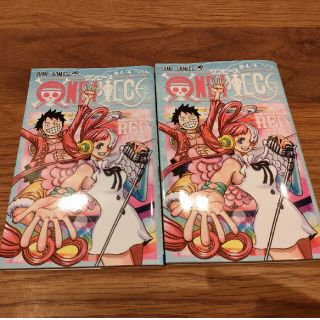 ワンピース(ONE PIECE)のワンピースレッド　入場特典　2冊は(少年漫画)