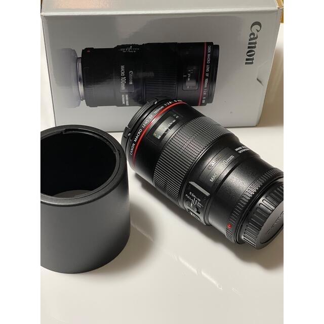 値引き中！【美品】EF100mm F2.8Lマクロ IS USM おまけ付き