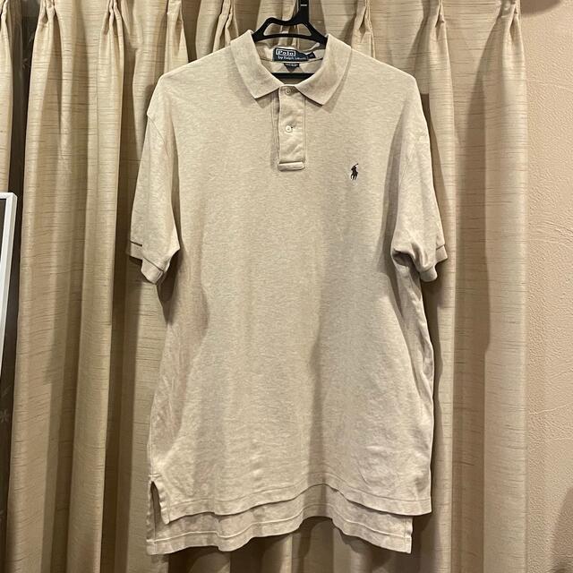 POLO RALPH LAUREN(ポロラルフローレン)のpoloRalphLauren ベージュ　ポロシャツ メンズのトップス(ポロシャツ)の商品写真