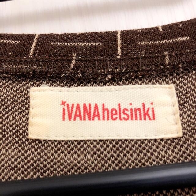 IVANAhelsinki(イヴァナヘルシンキ)のivana helsinki フィンランド　Aラインワンピース　ベルト付き レディースのワンピース(ひざ丈ワンピース)の商品写真