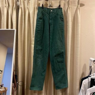 カーハート(carhartt)の古着グリーンデニムパンツ(デニム/ジーンズ)