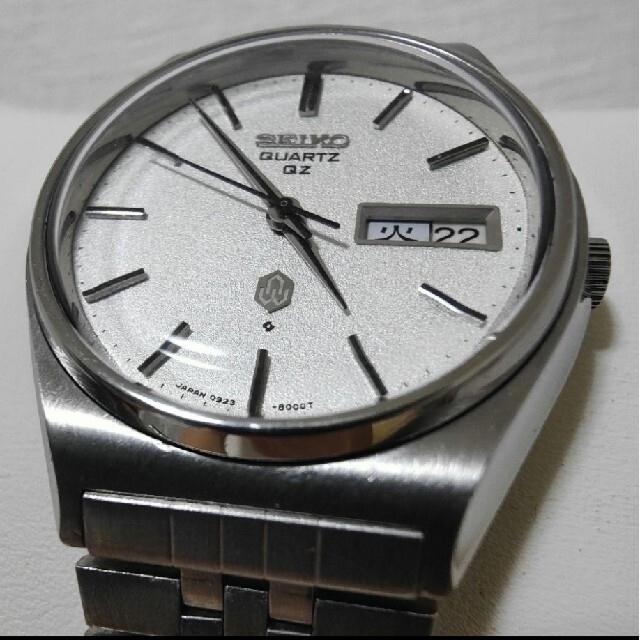 希少美品 SEIKO クォーツQZ 1975年 梨地文字盤 | utopiacam.com