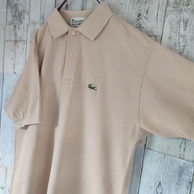 70s IZOD LACOSTE アイゾットラコステ ポロシャツ 糸巻きタグ古着