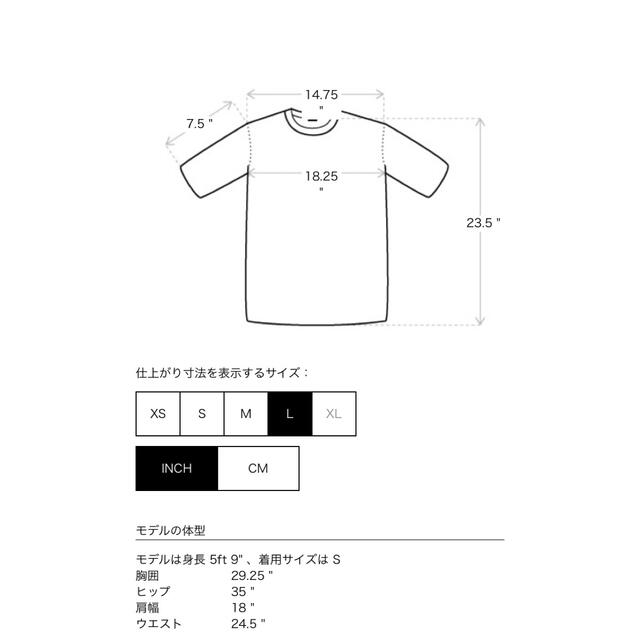 プレイ・コムデギャルソン　ハートパッチTシャツ　コットン　日本製　サイズL　美品