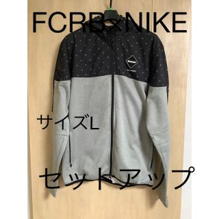 エフシーアールビー(F.C.R.B.)のFCRB×NIKE ソフネット　ナイキ　ビッグスウォッシュ　セットアップL(スウェット)