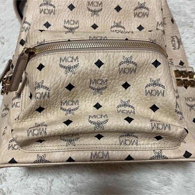 MCM - MCM モノグラムビセトス スモールミディアム リュック バックの