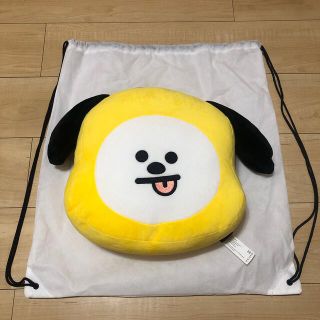 ビーティーイシビル(BT21)の【公式】BT21 CHIMMY クッション 袋付き｟即購入可能｠(アイドルグッズ)