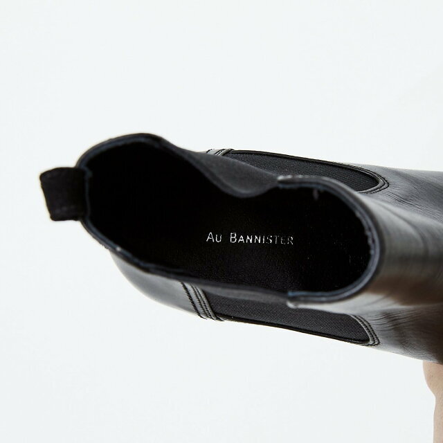 AU BANNISTER(オゥバニスター)の【ブラック】【38】【スノーソール】サイドゴアブーツ レディースの靴/シューズ(ブーツ)の商品写真