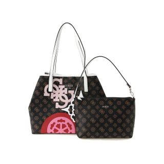 ゲス(GUESS)の【ブラウン(MOG)】(W)VIKKY Tote(トートバッグ)