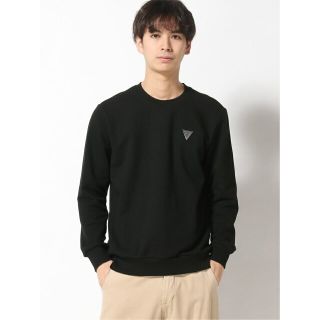 ゲス(GUESS)の【ブラック(BLK)】(U)Unisex Triangle Sweatshirt(トレーナー/スウェット)