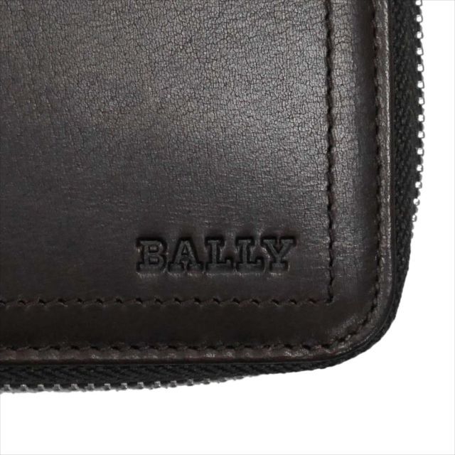 バリー BALLY TALEN 　ラウンドファスナー長財布　ブラウン メンズのファッション小物(長財布)の商品写真