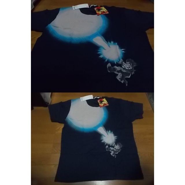 新品 ドラゴンボール かめはめ波 Tシャツ XL 紺 孫悟空 uniqlo | フリマアプリ ラクマ