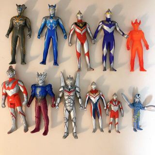 ウルトラマンシリーズ　ソフビ　フィギュア11体(特撮)