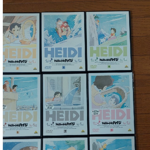 アルプスの少女ハイジ　1〜13巻　完結　DVD　全13巻セット　アニメ