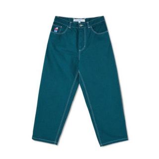 ポラール(POLAR)のPOLAR SKATE CO. BIG BOY JEANS (Green)(デニム/ジーンズ)