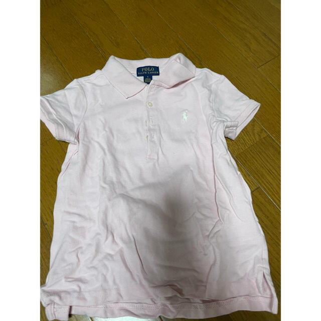 POLO RALPH LAUREN(ポロラルフローレン)のラルフローレン  ポロシャツ キッズ/ベビー/マタニティのキッズ服女の子用(90cm~)(Tシャツ/カットソー)の商品写真